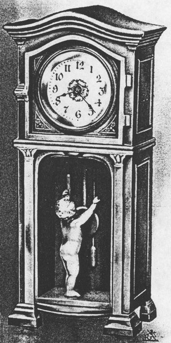 Westclox Plymouth Pompeian Bronze 1907 Western Clock Manufacturing Company Catalog -> 31