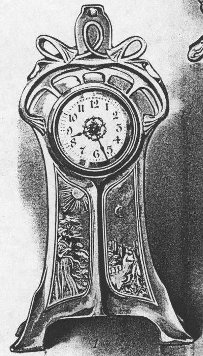 Westclox Idyls Gold Plate 1907 Western Clock Manufacturing Company Catalog -> 35