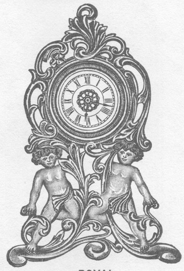 Westclox Royal Time Gold Plate Young & Co., Catalogue of Clocks, Illustrated & Priced, 1911 -> 57