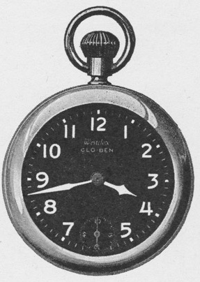 Westclox Glo Ben Style 1 1919, First Aid for Injured Westclox, Western Clock Co. - Makers of Westclox; LaSalle - Peru; Illinois -> 39