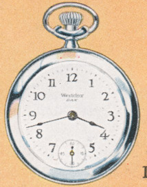 Westclox Dax Style 1a 1930 Westclox Color Brochure; Western Clock Company; La Salle; Illinois; USA -> 1930s-colors-2