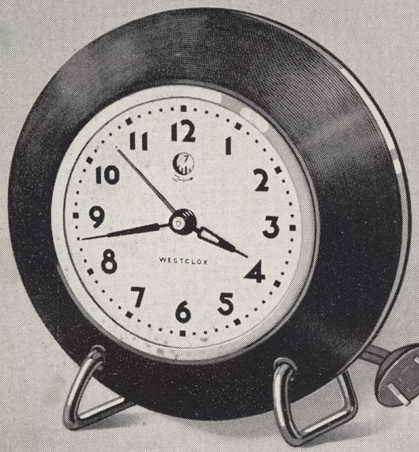 Westclox Orb Electric Alarm Ca. 1938 Westclox Electric Clocks -> 2