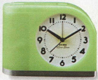 Westclox Moonbeam Style 1 Reproduction Pastel Green December 2007 L. L. Bean Catalog -> 49