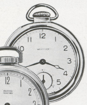 Westclox Scotty Style 2 Pocket Watch 1953 John Plain Book (Catalog) of Gifts and Homewares. John Plain & Co., Chicago, IL -> 74