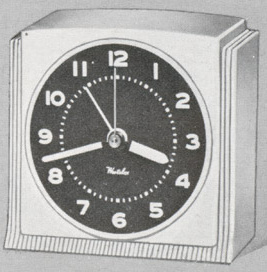 Westclox Bantam Electric Ivory Luminous 1953 John Plain Book (Catalog) of Gifts and Homewares. John Plain & Co., Chicago, IL -> 75