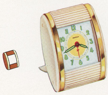 Westclox Travalarm Walnut 1955 Westclox Catalog -> 4