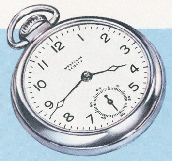 Westclox Scotty Style 2 Pocket Watch 1955 Westclox Catalog -> 7