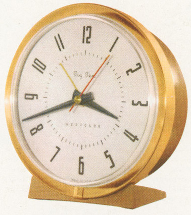 Westclox Big Ben Style 7 Bronze Plain Electric Westclox Full Line Gift Catalog, 1957 -> 5