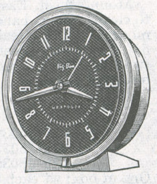 Westclox Big Ben Style 7 White Brown Luminous Electric 1961 Belknap Hardware and Manufacturing Company Catalog -> 2727