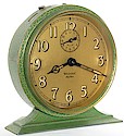 Westclox Big Ben Style 2 Green Crackle Luminous