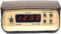 Westclox Big Ben Solid State Woodtone Beige