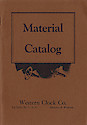 1916 Material Catalog, Western Clock Co., (ca. 191 . . .