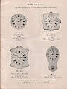 1909 - 1910 Seth Thomas Clock Company Catalog No.  . . .