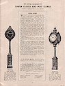 1909 - 1910 Seth Thomas Clock Company Catalog No.  . . .