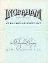 Ingraham Repair Parts Catalog No. 3 -> Front Cover