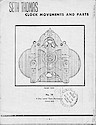 Seth Thomas Clock Movement and Parts Price List