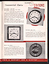 Clocks by Seth Thomas. Includes retail and dealers . . .
