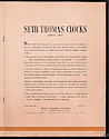 Clocks by Seth Thomas, Since 1813, the Finest Name . . .