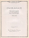 Ingraham Watches and Clocks 1923 - 1924 -> 1