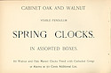 Ingraham Clocks 1899 - 1900 -> 64