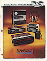 1976 - 77 Westclox Clock Radios and Radios -> 1