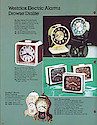 1978 - 79 Westclox Keywound alarms, Electric Alarm . . .