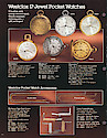 Westclox 1978 - 79 Watch Catalog, Quartzmatic and . . .