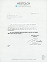 1972 Westclox Price List D-IV-72 -> Letter, 1972 r . . .