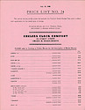 1948 Chelsea Price List
