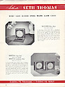 Seth Thomas Clocks, Electric & Spring Wound, Since . . .