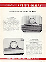 Seth Thomas Clocks, Electric & Spring Wound, Since . . .