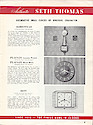 Seth Thomas Clocks, Electric & Spring Wound, Since . . .