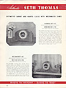 Seth Thomas Clocks, Electric & Spring Wound, Since . . .
