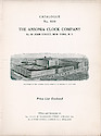 ca. 1920 Ansonia Catalog -> Title Page