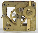 Movement only, partial (plates, center wheel, minu . . .