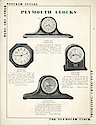 Plymouth Clocks, Electric and 8-Day -> 2