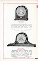 Plymouth Clocks, tri-fold brochure, red and black . . .