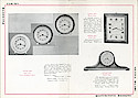 Plymouth Clocks, tri-fold brochure, red and black . . .
