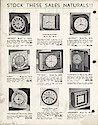 Dealer Brochure, Christmas 1938 Telechron Clocks - . . .