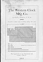 1903 Western Clock Mfg. Co. Catalog
