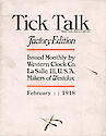 Westclox Tick Talk, February 1918 (Factory Edition . . .