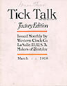 Westclox Tick Talk, March1918 (Factory Edition), V . . .