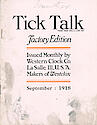 Westclox Tick Talk, September 1918 (Factory Editio . . .