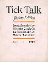 Westclox Tick Talk, July 1919 (Factory Edition), V . . .