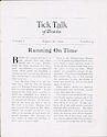 Westclox Tick Talk, August 20, 1921 (Factory Editi . . .