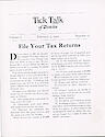 Westclox Tick Talk, February 5, 1922 (Factory edit . . .