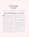 Westclox Tick Talk, June 20, 1922 (Factory Edition . . .