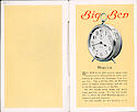 Westclox Catalog ca. 1921. 3 1/2 by 5 5/8 inch sma . . .