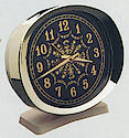 Westclox Victorian Big Ben Style 9 White Goldtone