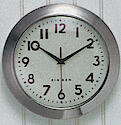 Westclox Big Ben Quartz Wall Clock Nickel Round